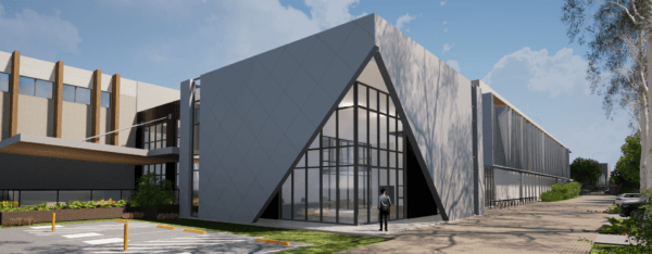 Artists' impression of Kongsberg Defence Australia's advanced guided weapons production facility to be built in the Hunter Valley. (Courtesy of the Australian Department of Defence)