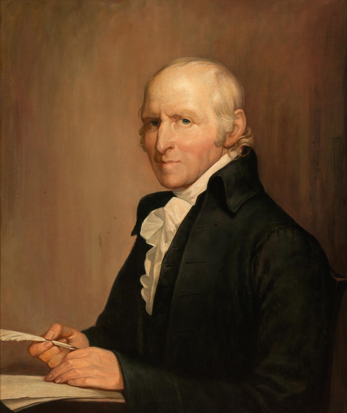 A portrait of Timothy Pickering as secretary of state, before 1828, by Gilbert Stuart. (Public Domain)