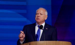 Tim Walz Accepts VP Nomination on DNC’s Third Night