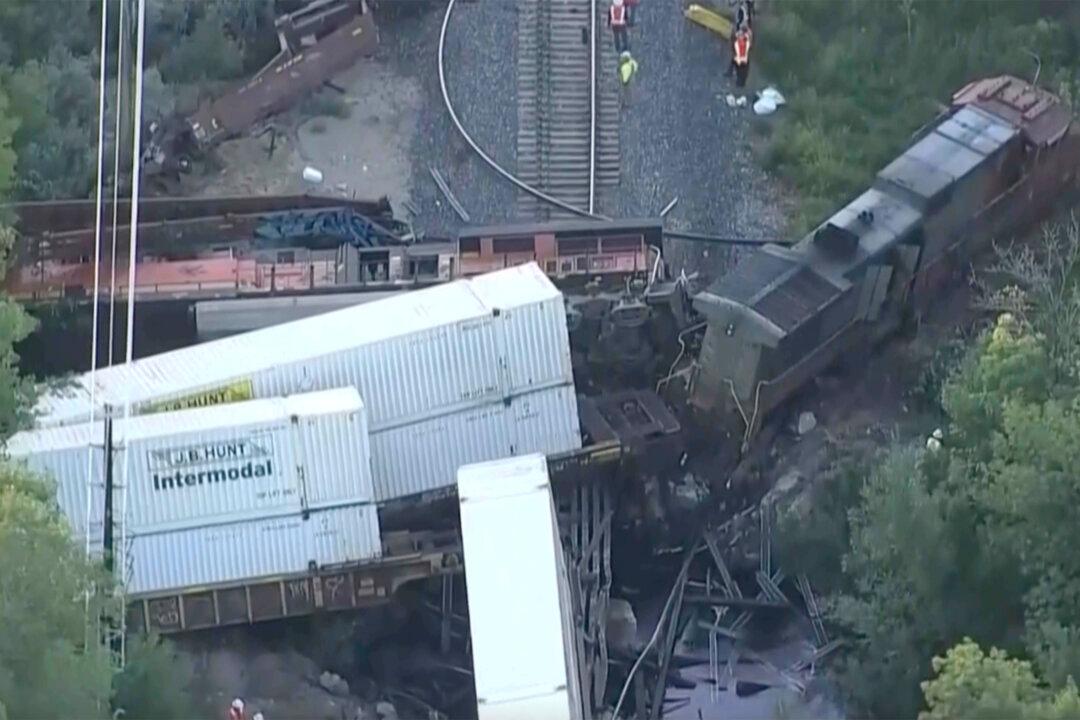 2 Freight Trains Collided in Colorado, Damaging a Bridge, Spilling Fuel and Injuring 2 Crew