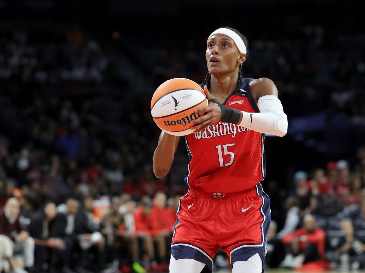 Brittney Sykes Scores Season-High 28 to Lead Mystics Past Sparks