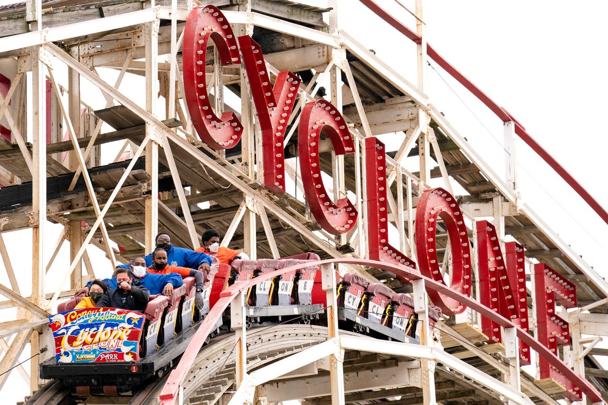 Famed Coney Island Cyclone Roller Coaster Shut Down After Mid-Ride Malfunction