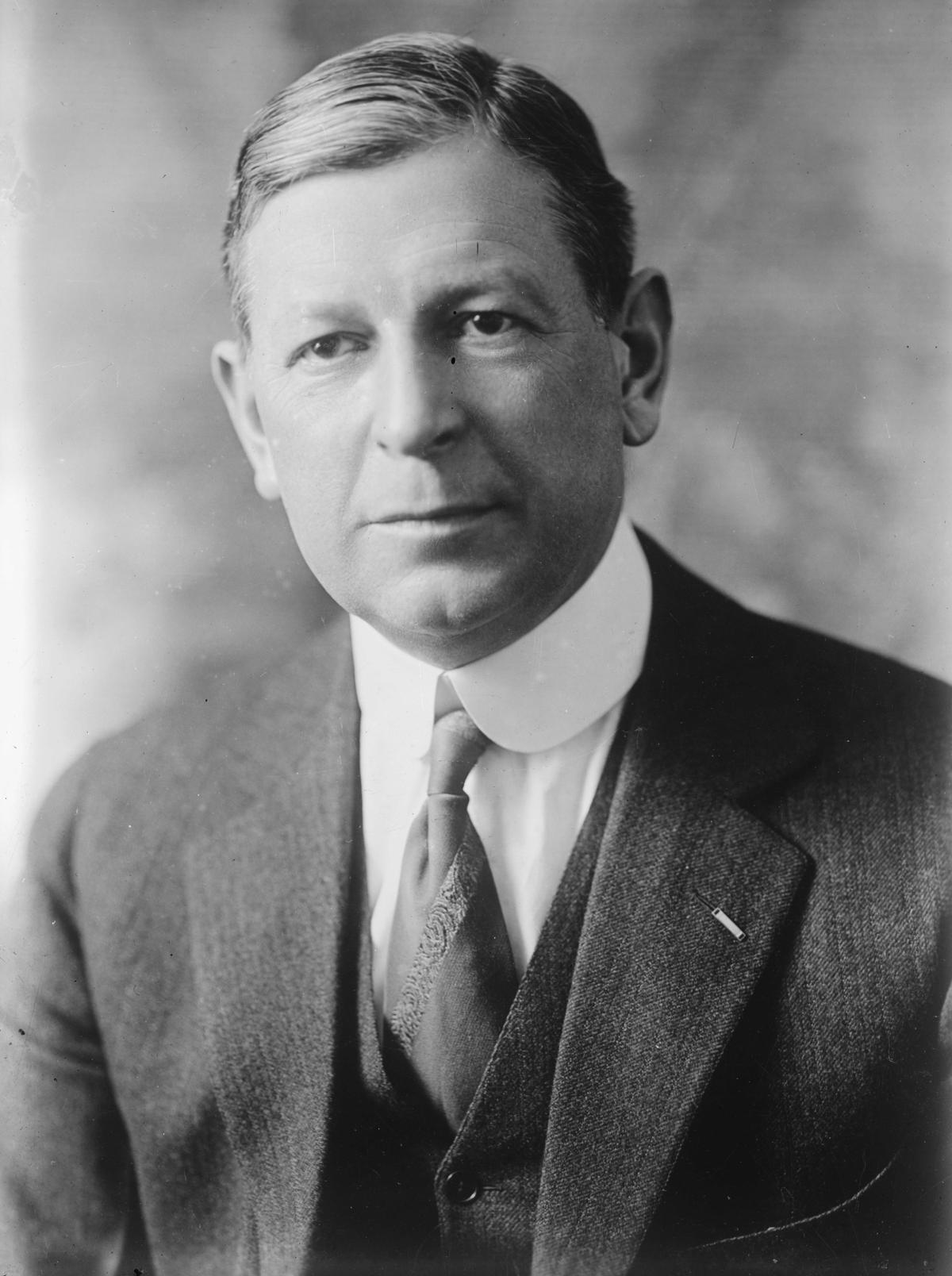 Dwight Davis, former secretary of war. (Public Domain)