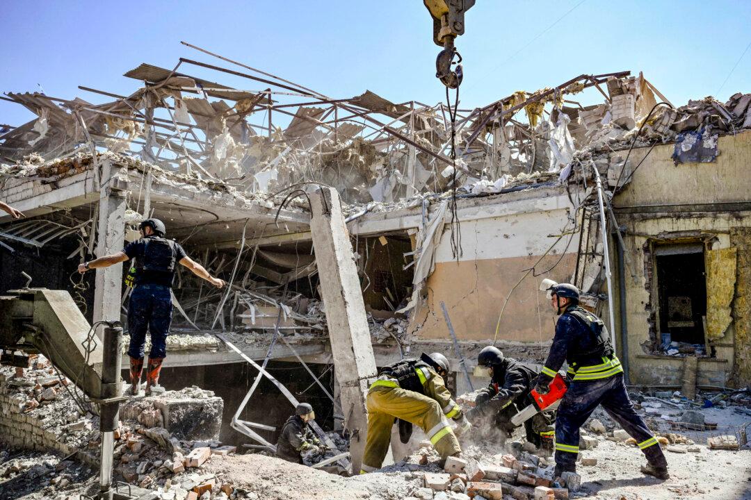 Russia Pounds Ukrainian Infrastructure in ‘Massive’ Drone, Missile Barrage