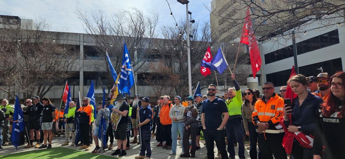 Tens of Thousands Rally After CFMEU Placed Into Administration