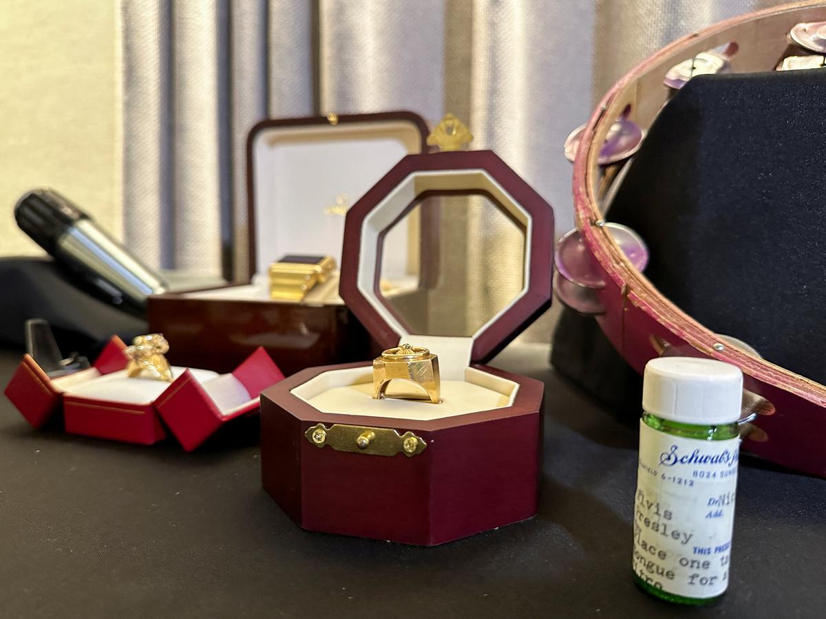Elvis Presley Jewelry Up for Sale at Celebrity Artifacts Auction