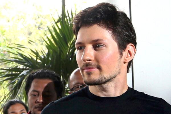 Telegram co-founder Pavel Durov appears at an event in Jakarta, Indonesia, on Aug. 1, 2017. (Tatan Syuflana/AP Photo)
