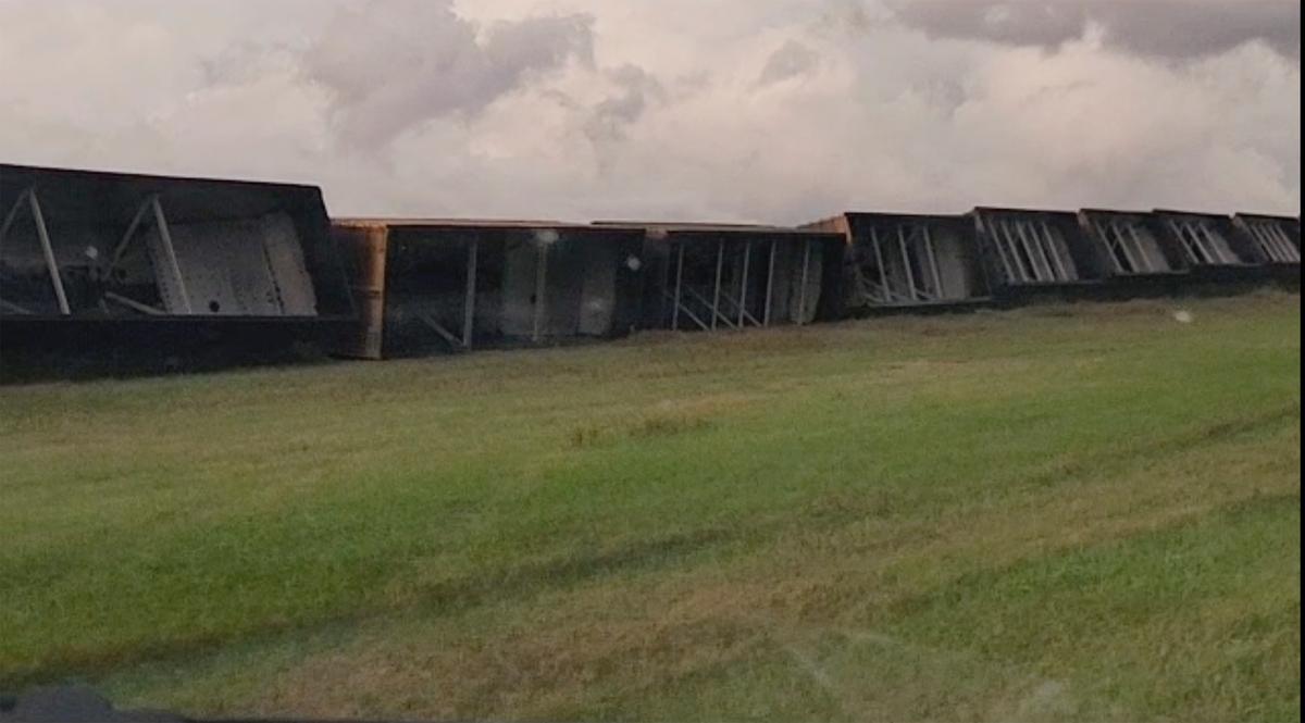 High Winds, Possibly From Tornado, Derail 43 Train Cars in North Dakota