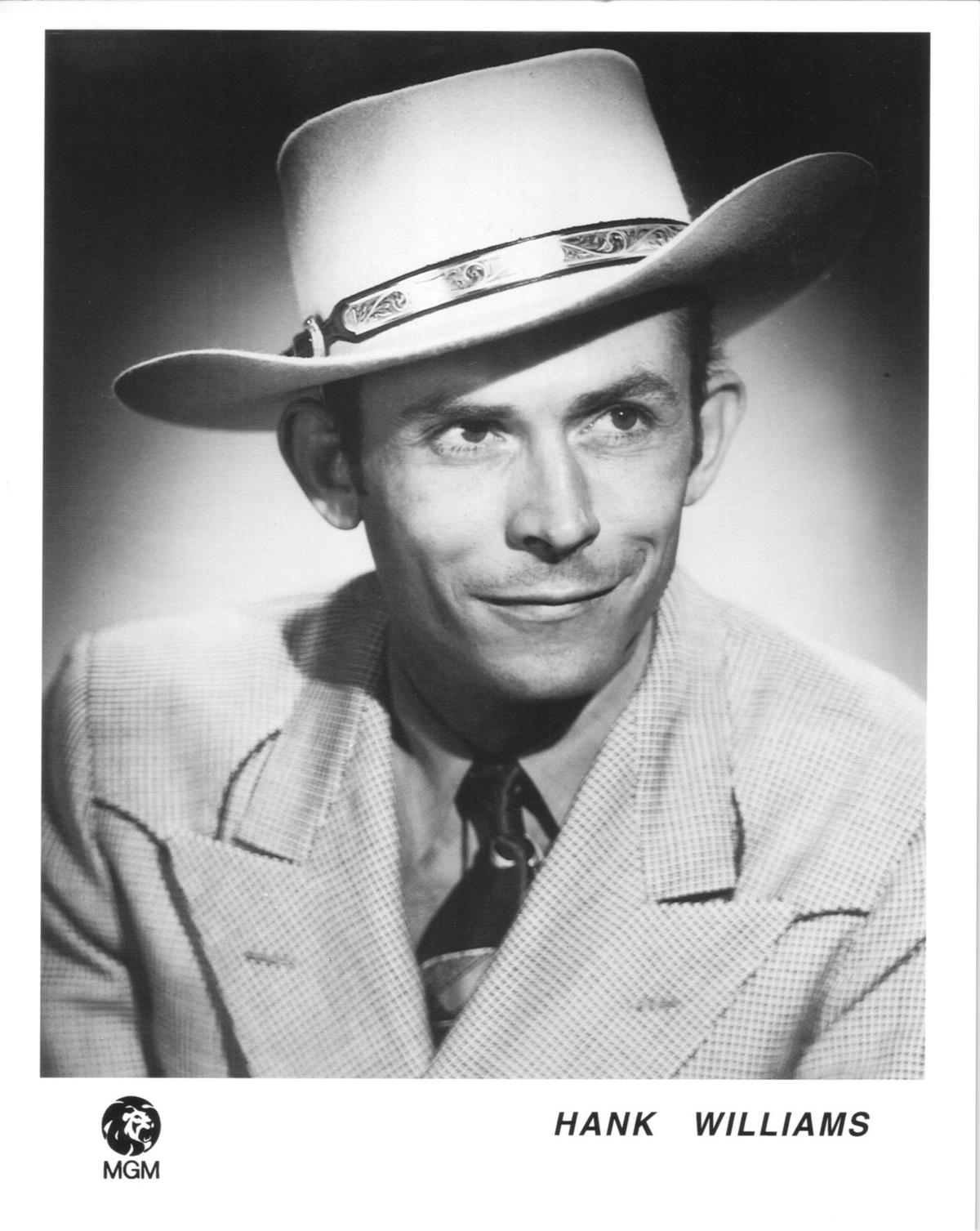A publicity portrait of Hank Williams for MGM records, circa 1948. (Public Domain)