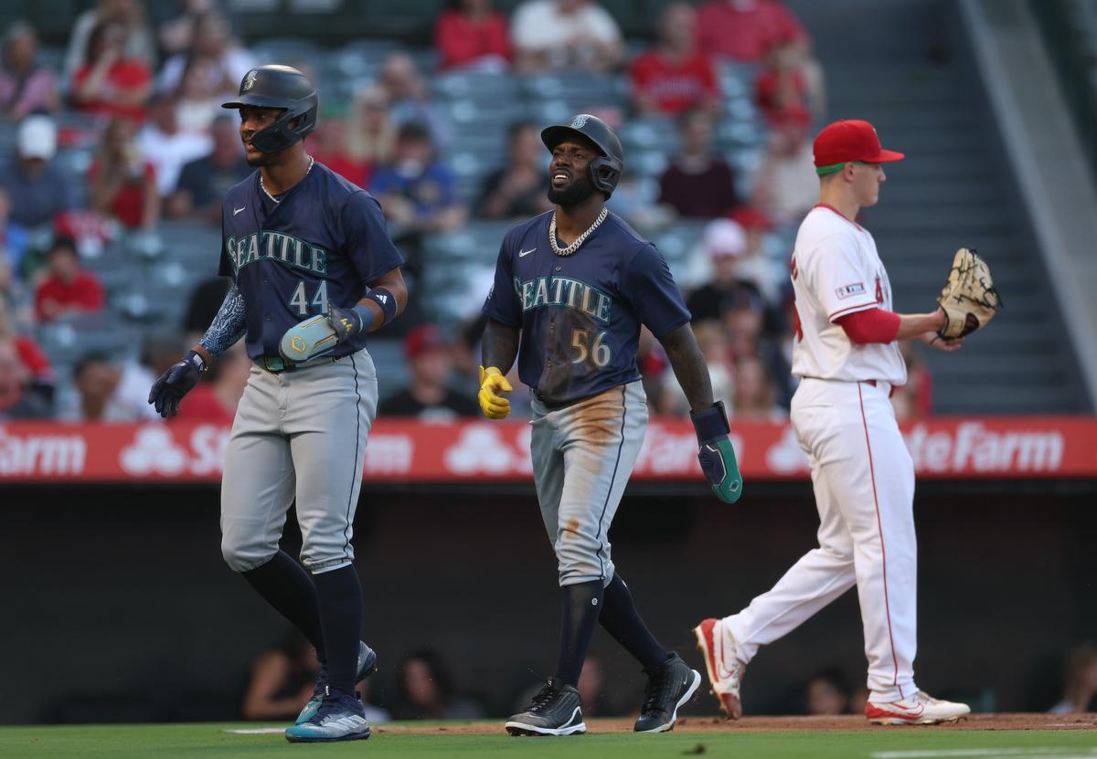 Robles, Rodríguez Propel Mariners to 9–5 Victory Over Angels, Spoiling Aldegheri’s Debut