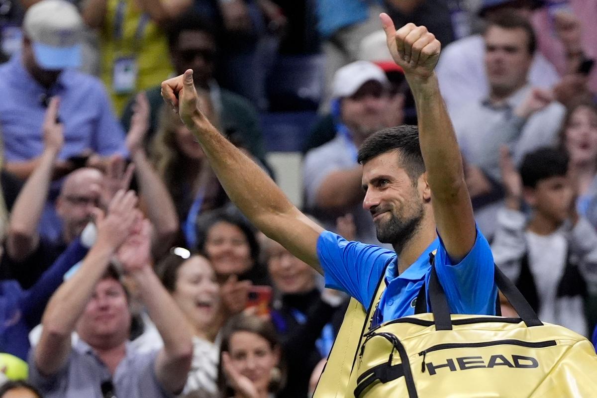 Defending Champion Novak Djokovic Eliminated From US Open One Night After Carlos Alcaraz’s Loss