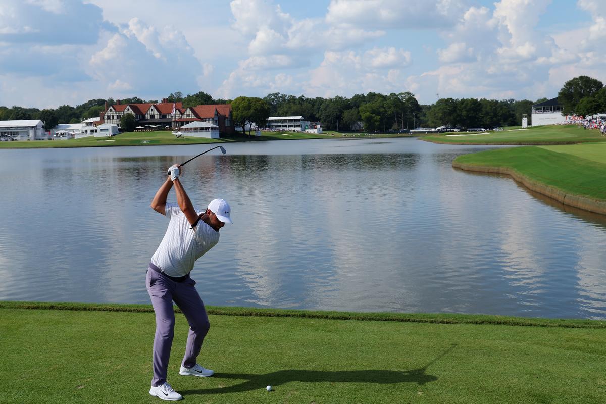 Scottie Scheffler Has 5-shot Lead at Tour Championship