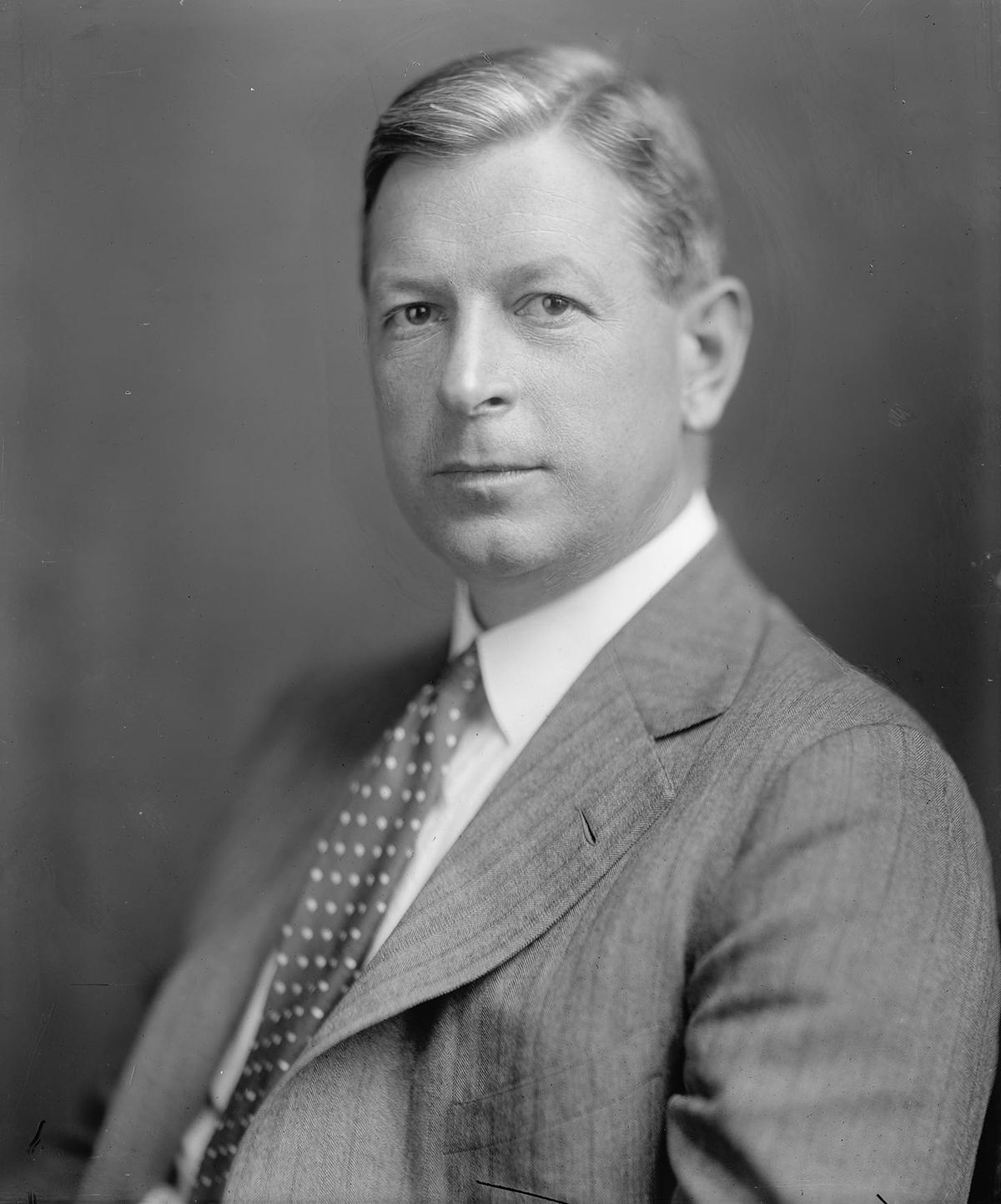 Dwight Davis in 1905. Library of Congress. (Public Domain)