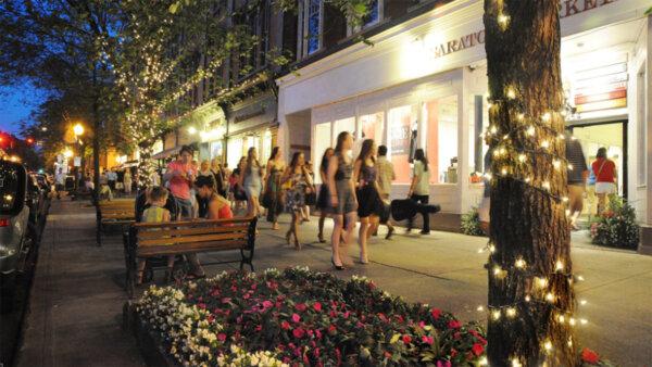 Despite its air of wealth and privilege, it would be a mistake to dismiss Saratoga as a relic of the past. The town bustles with activity. (Discover Saratoga/TNS)