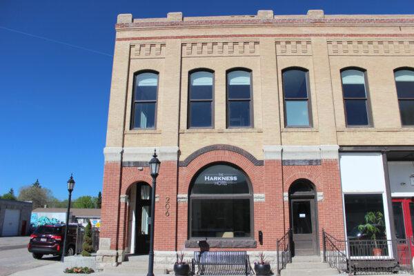 The Harkness Hotel, located in a historic bank building built in 1906, is an unexpected boutique hotel in otherwise blink-and-you'll-miss-it McCammon, Idaho. The town is conveniently located for visiting Lava Hot Springs, Pocatello, and the nearby mountains. (Gregory Scruggs/The Seattle Times/TNS)