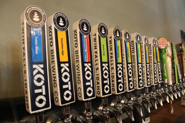 Quench your thirst on a southern Idaho road trip with a stop at Koto Brewing Co, which serves up tasty food and libations in downtown Twin Falls inside a historic property built by Japanese immigrant Tojiro Koto in 1920. (Gregory Scruggs/The Seattle Times/TNS)