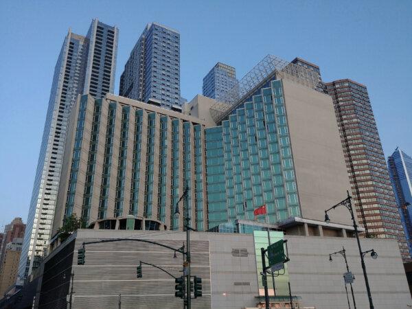 The Chinese consulate in New York on May 31, 2019. (Shutterstock)