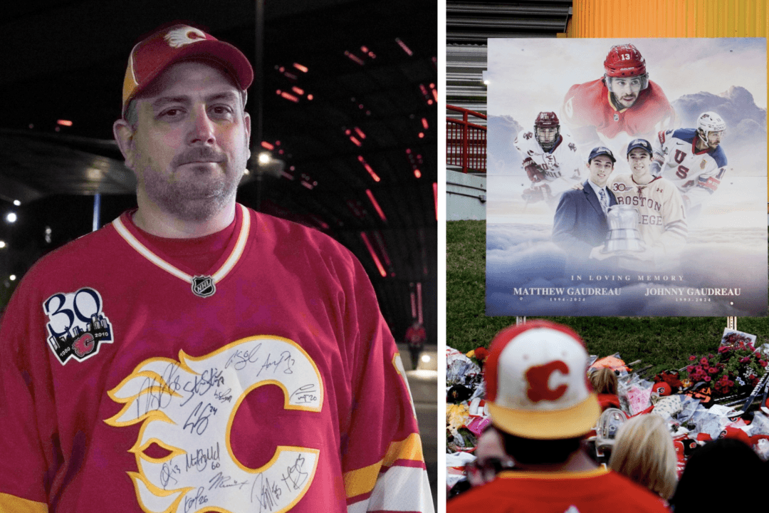 ‘Everything a Flame and a Calgarian Should Be’: Calgary Flames Fans Hold Vigil to Honour Johnny and Matthew Gaudreau