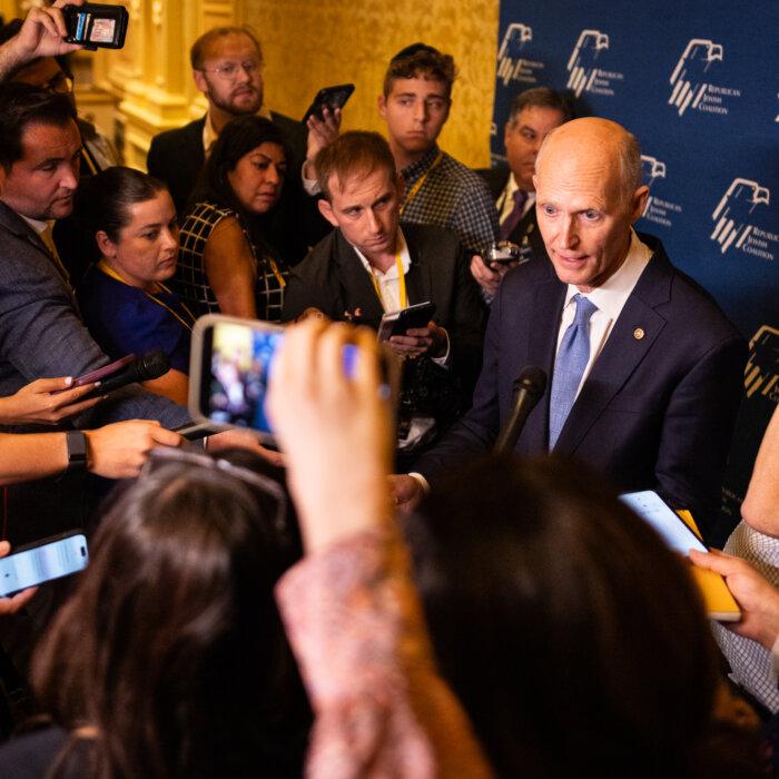 Rick Scott Looks to Fend Off Democrat Challenger for Florida’s Senate Seat