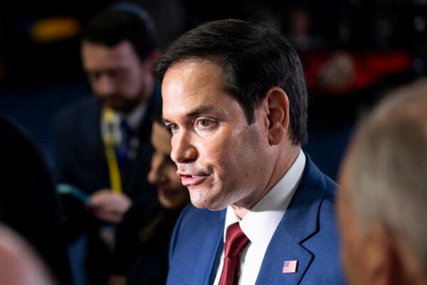Trump’s Government Overhaul Shakes Washington 2 Sen. Marco Rubio (R-Fla.) speaks to reporters in Philadelphia, Pa., on Sept. 10, 2024. (Madalina Vasiliu/The Epoch Times)