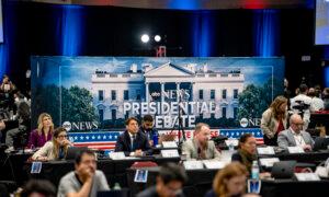 Opinions Divided Over TrumpâHarris Debate as Former President Makes Spin Room Visit