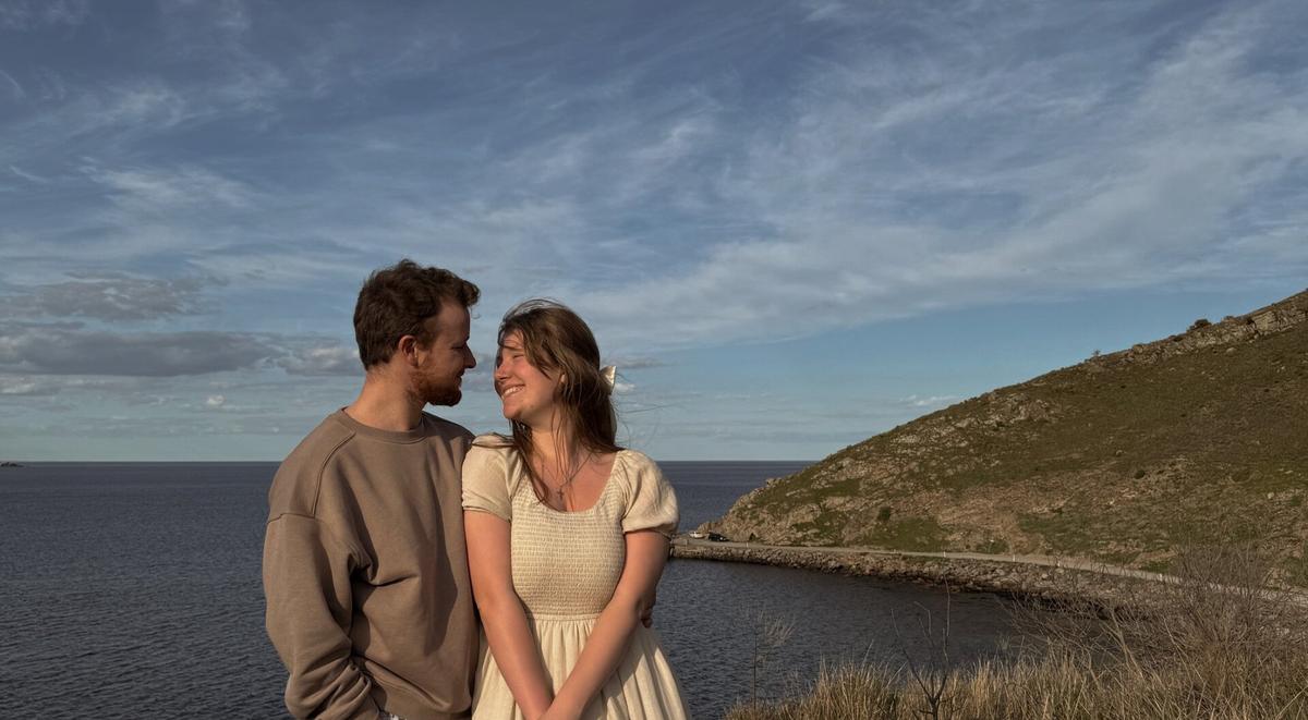 Piper with her husband. (Courtesy of Piper Kathryn Bond/@piperkathrynbond)