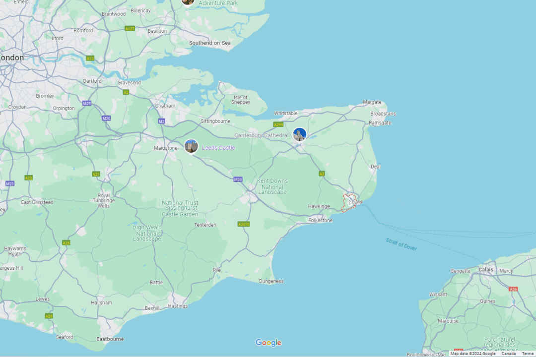 Vessel Rescued in English Channel After Emergency Call to Dover, Delaware, Instead of Dover, England