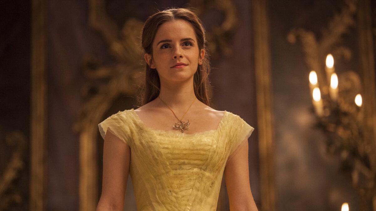 Emma Watson did not fare well in her musical role as Beauty in "Beauty and the Beast." (MovieStillsDB)