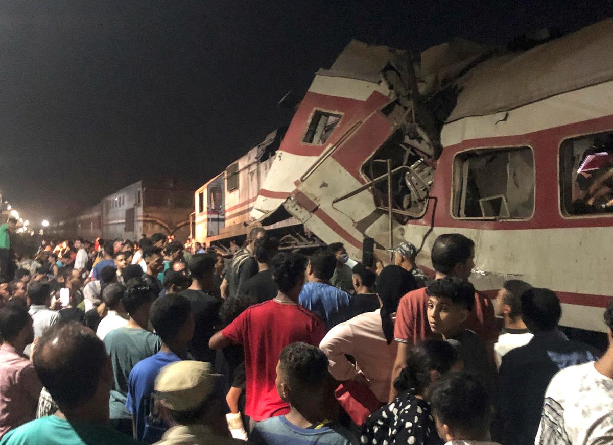 Trains Collide in Egypt’s Nile Delta, Killing at Least 3