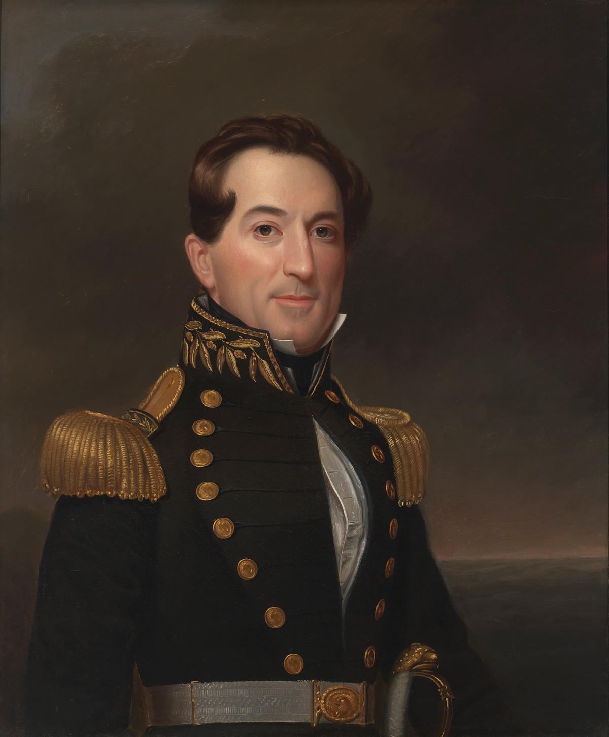David Glasgow Farragut as he appears in the National Portrait Gallery in Washington. (Public Domain)