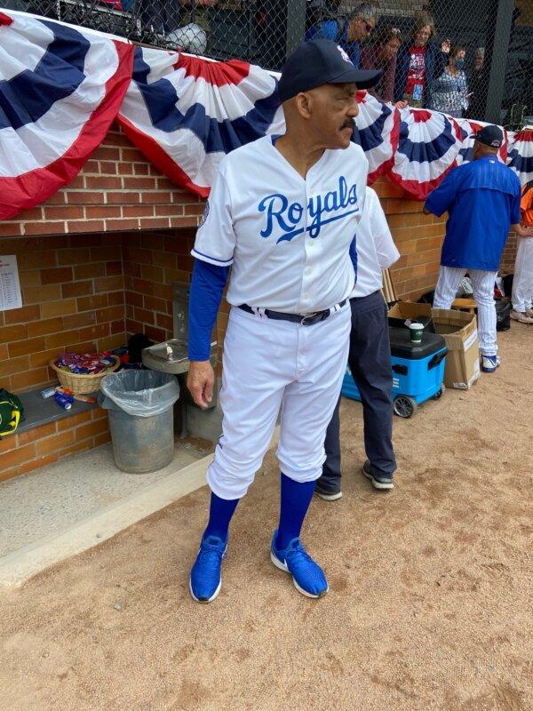 Former Kansas City Royals first baseman Willie Mays Aikens in 2022. (Courtesy of Donald Laible)