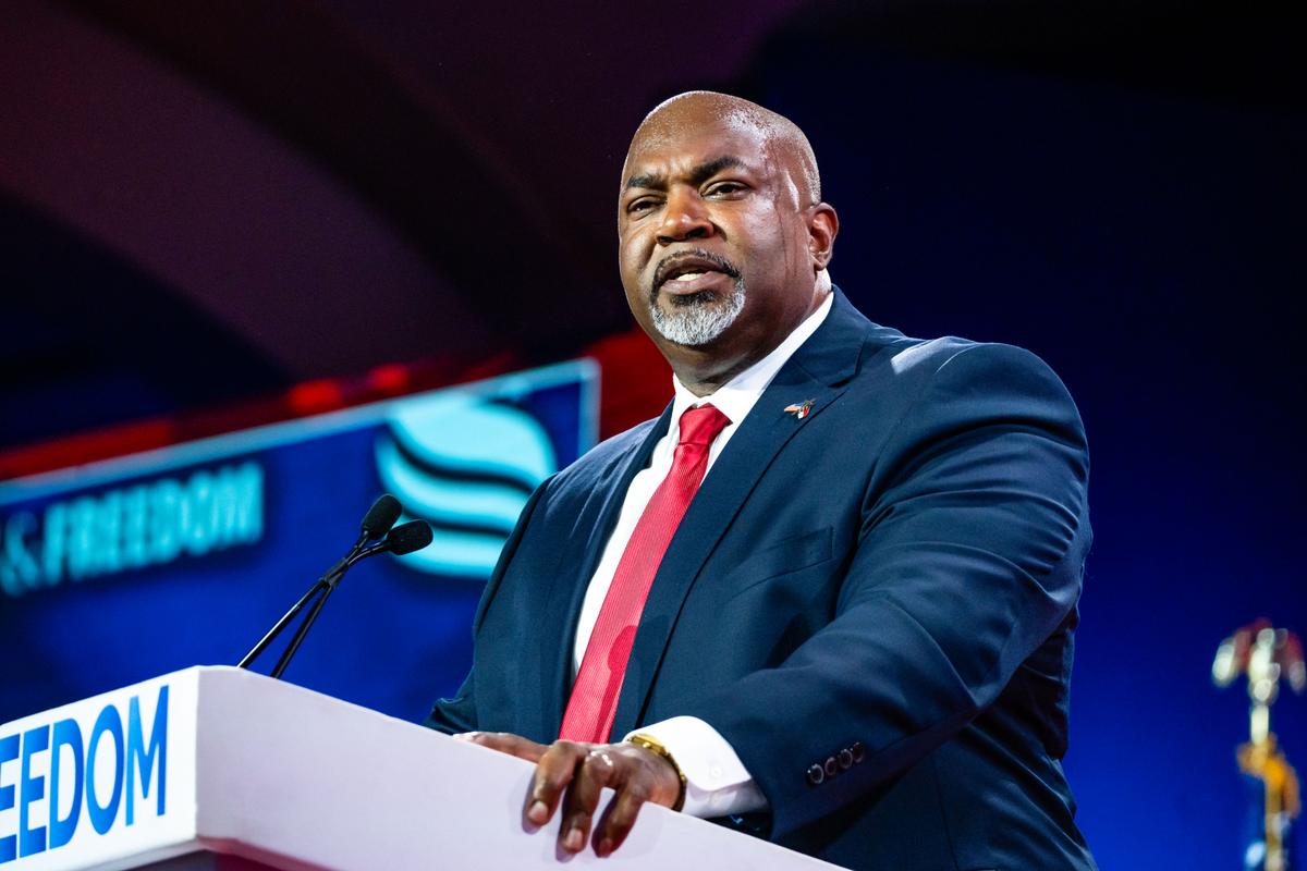 North Carolina Gubernatorial Candidate Mark Robinson Treated for 2nd-Degree Burns