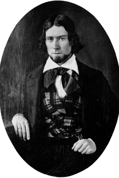 <span style="color: #000000;">A portrait of James Russell Lowell, 1844; a daguerreotype taken in Philadelphia. (Public Domain)</span>
