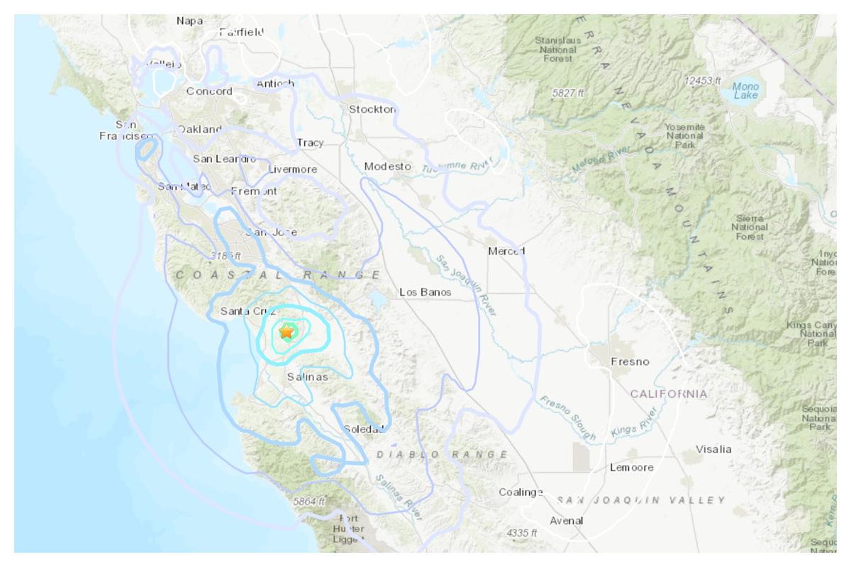 Magnitude 4.2 Earthquake Hits South of San Francisco