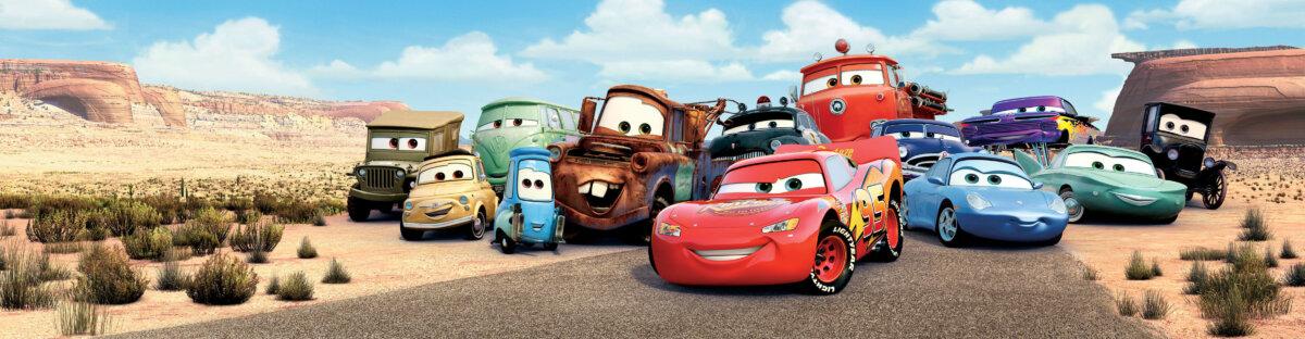 A scene from the animated film "Cars." (MovieStillsDB)