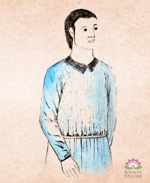 The villager. (Courtesy of <a href="https://www.ganjingworld.com/channel/1eiqjdnq7go26SteQuEmEypNM18n0c">Ancient Stories</a>)