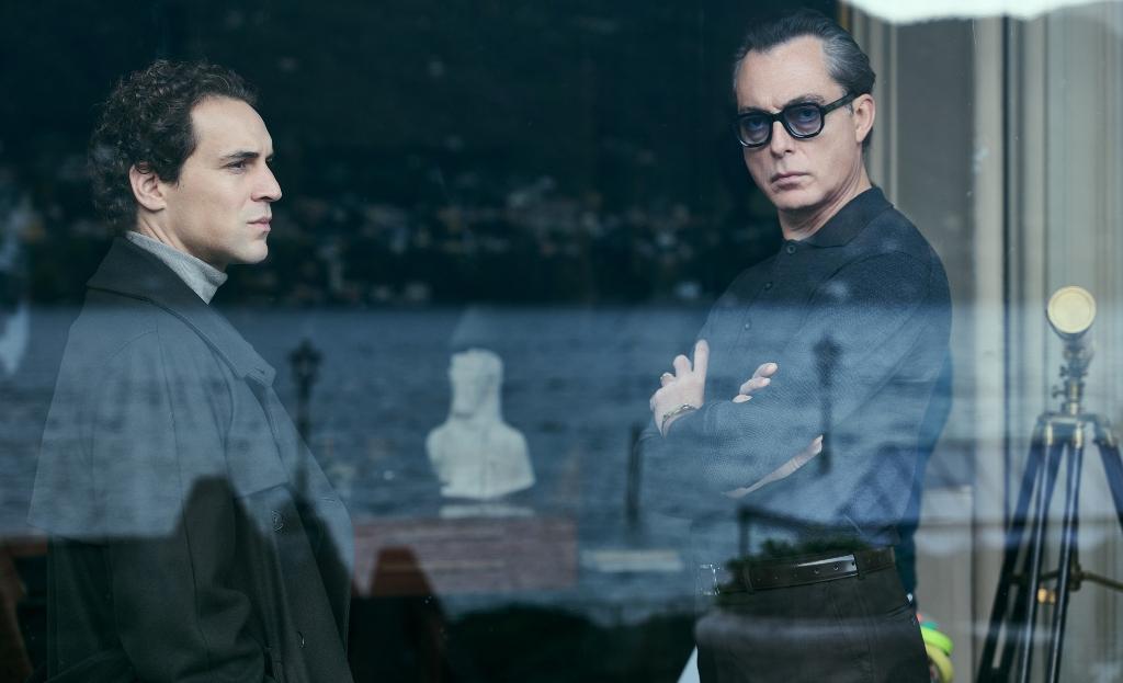 Edo Zani (Lorenzo Cervasio, L) and Ettore (Maurizio Lombardi), in season 1 of the spy series “Citadel: Diana.” (Amazon Prime)