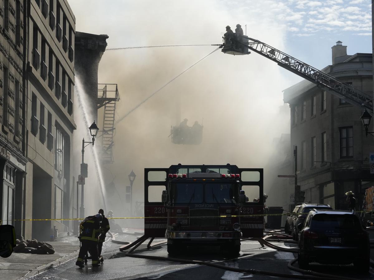 At Least Two Dead in Old Montreal Building Fire, Arson Suspected