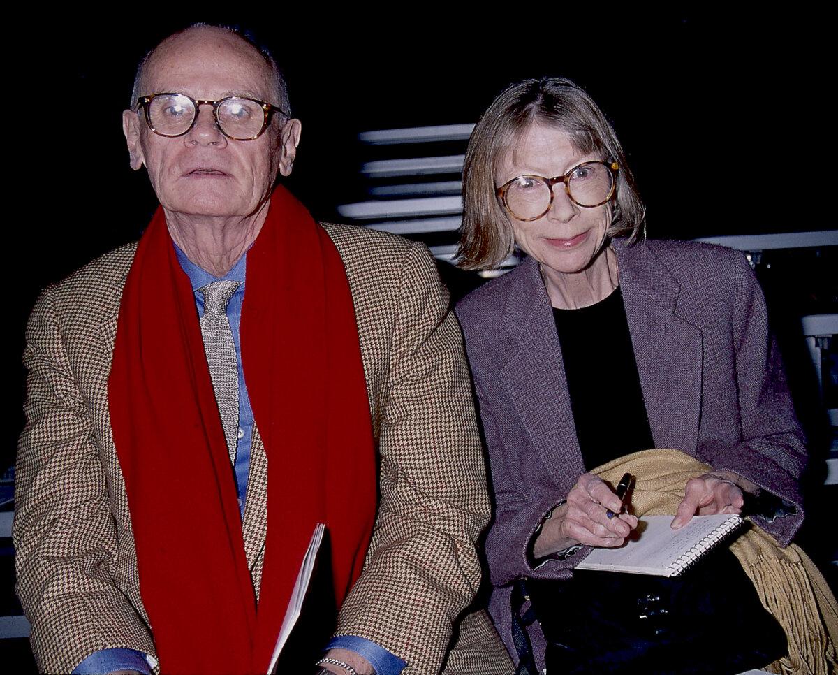 John Gregory Dunne and Joan Didion. (Getty Images) <span style="color: #ff0000;"> </span>
