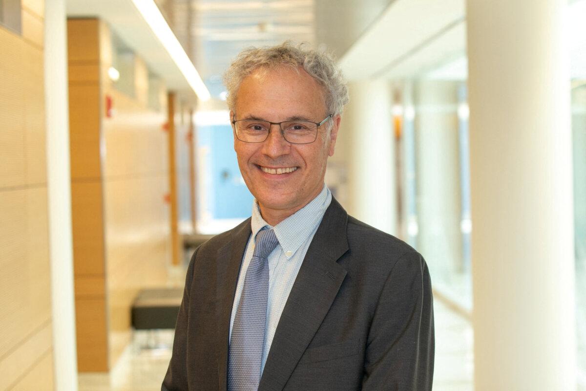 UMass Chan Medical School Professor Victor Ambros poses in Worcester, Mass., on Sept. 15, 2022. (UMass Chan Medical School/Handout via Reuters)