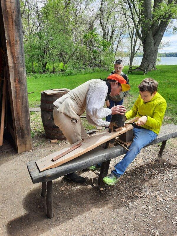 A variety of hands-on programs teach visitors about the historical significance of Fort Ticonderoga and the daily experiences of people living and working at the fort. (Fort Ticonderoga)
