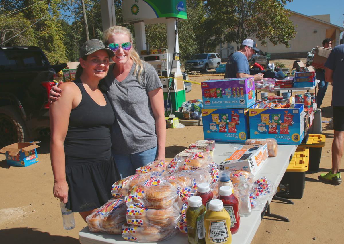 Church Groups, Locals Help Those in Need in Swannanoa, North Carolina