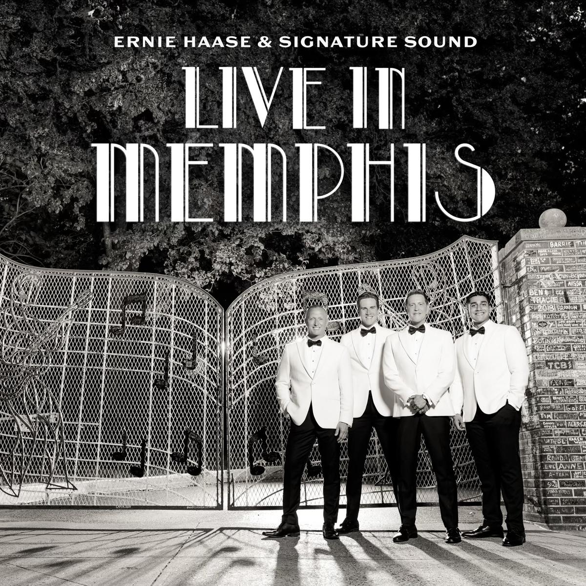 Cover for Ernie Haase & Signature Sound's album "Live in Memphis." (Courtesy of Club44 Records)