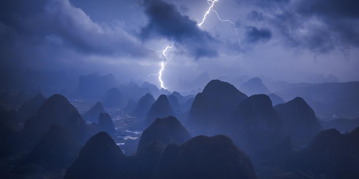 "Power of Nature." (© Kelvin Yuen/ The 15th Epson International Pano Awards via SWNS)