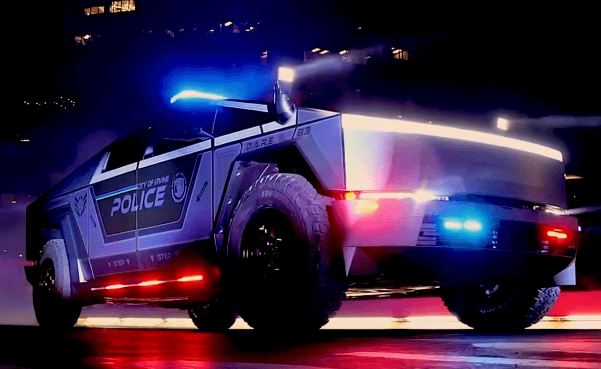 California Police Department Says It Has America’s First Police Tesla Cybertruck
