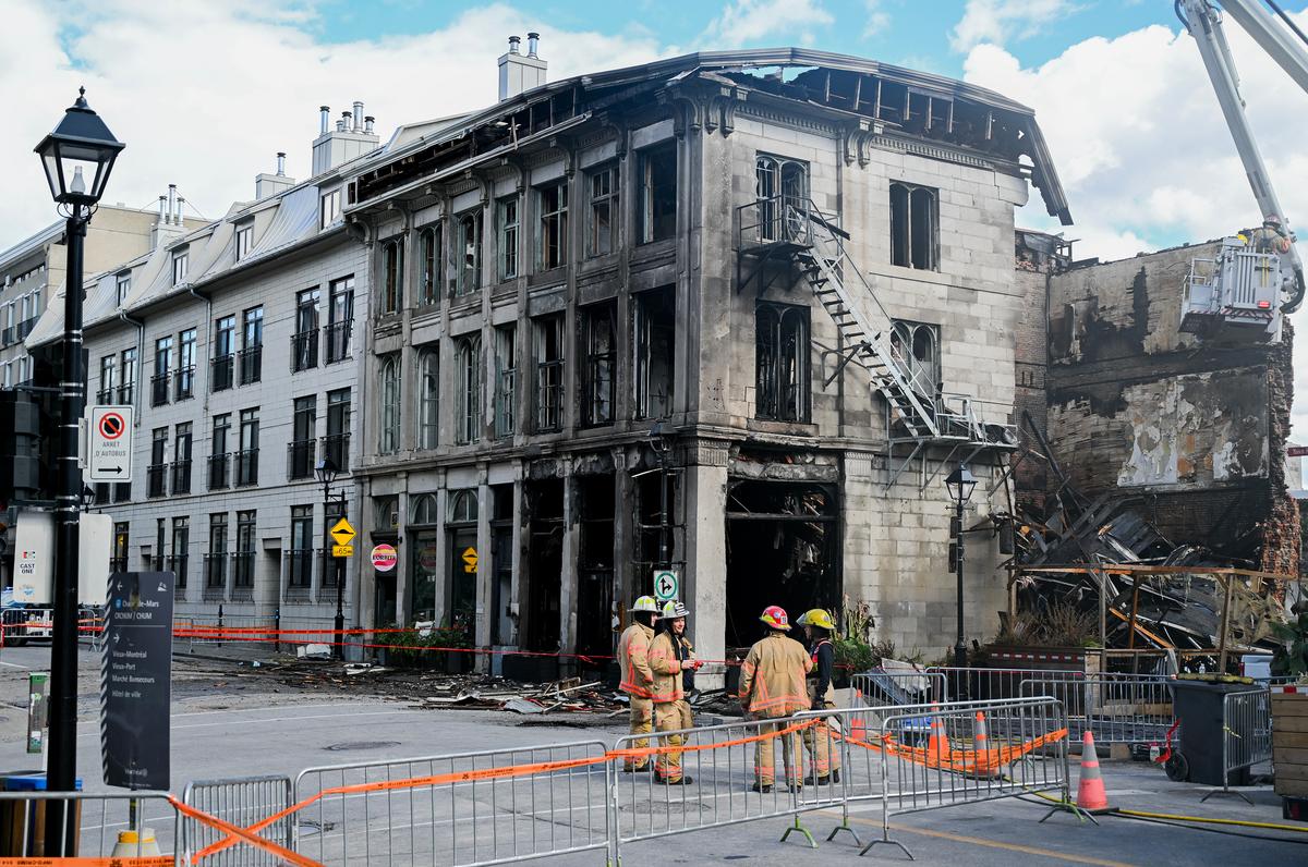 2 Men Charged With Second-Degree Murder, Arson After Old Montreal Fire Killed 2