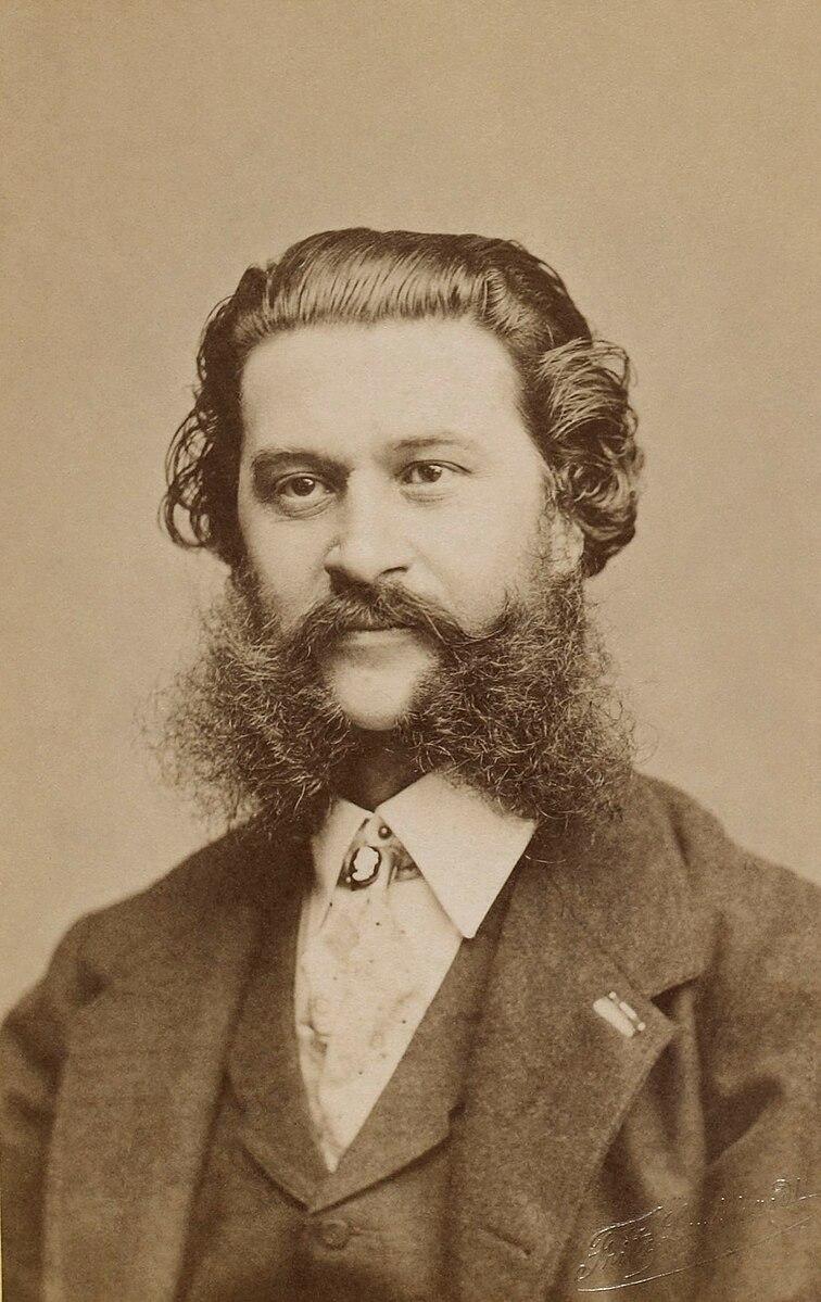 Joseph Strauss II is the most well-known of the musical Strauss family. He composed "The Blue Danube" waltz, among other famous works of light music. (Public Domain)