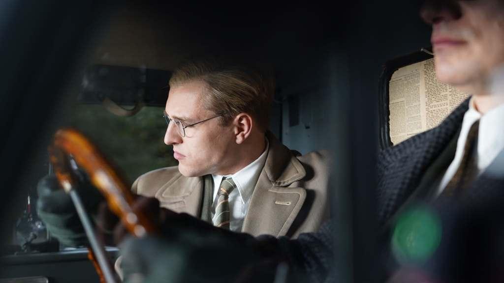 Dietrich Bonhoeffer (Jonas Dassler) participates in an attempted assassination of Hitler, in "Bonhoeffer." (Angel Studios)