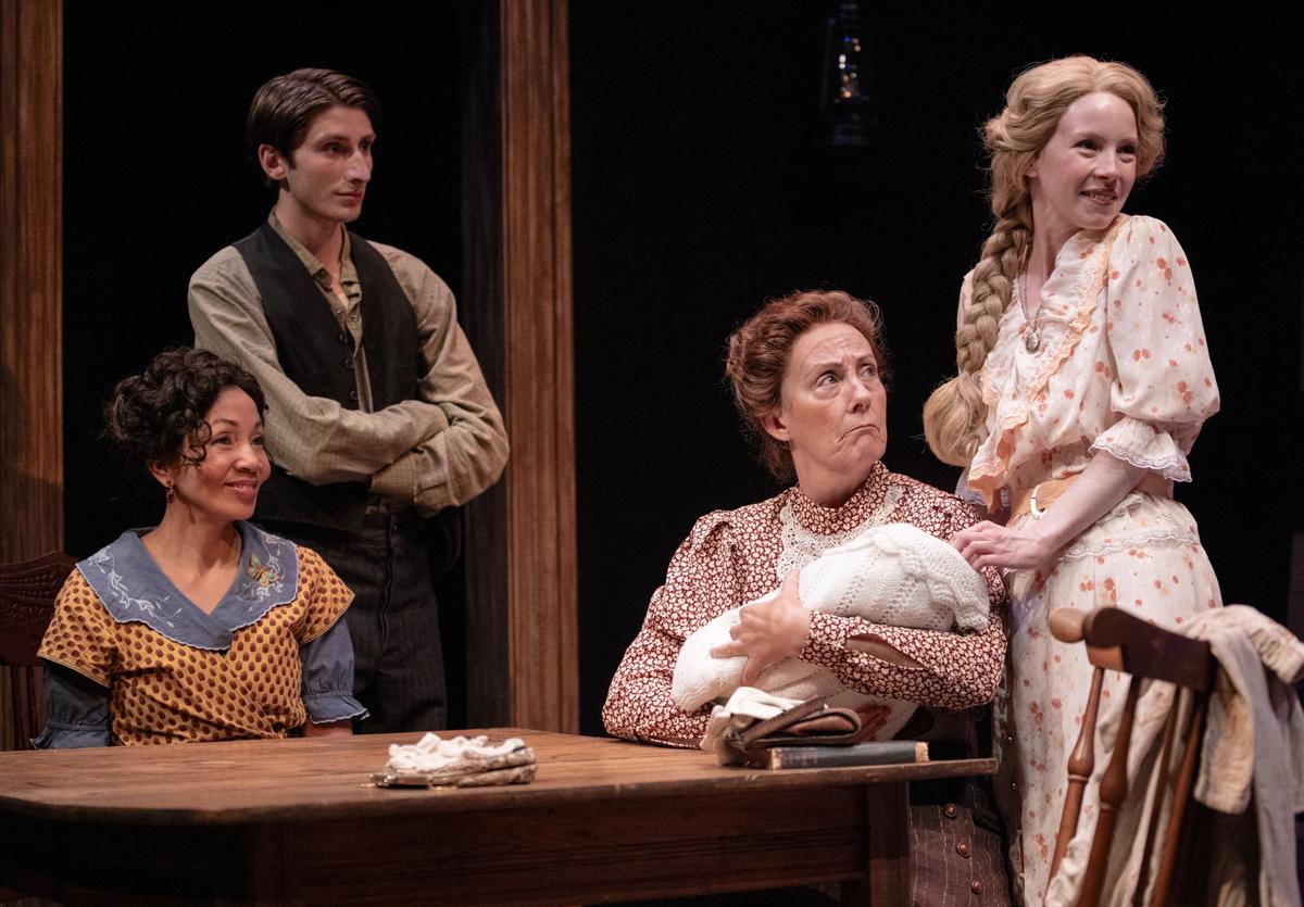 The cast of "Sump'n Like Wings." (Mara Baranova)