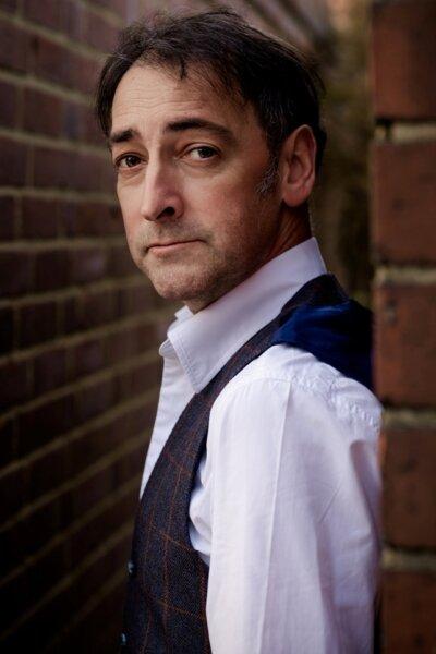 British impersonator Alistair McGowan provides the voice of Alfred Hitchcock, in the documentary "My Name Is Alfred Hitchcock." (John Archer)